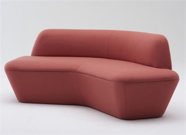 現(xiàn)代輕奢時尚酒吧弧形卡座沙發(fā)家具